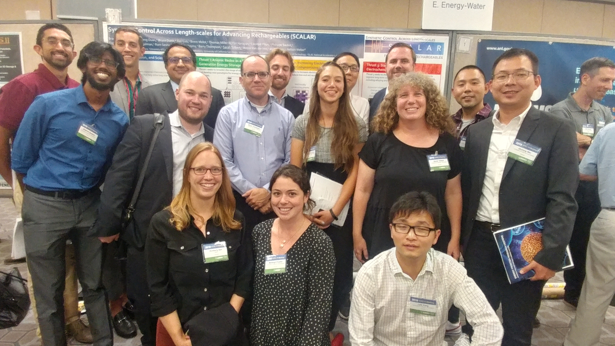 The SCALAR team at the EFRC Meeting in DC, July 2019