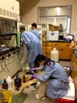 Lab cleanup Spring 2012