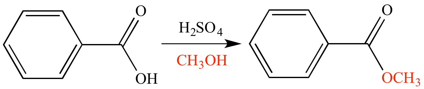 fischer esterification of benzoic acid