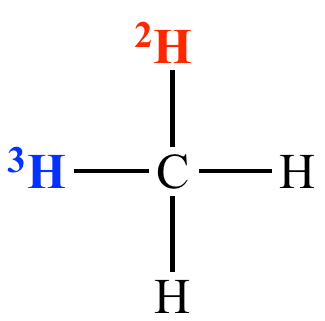 Deuterium and tritium